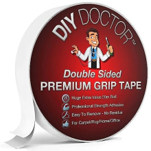 Extra Strong Double Sided Carpet Tape - 1x 21mm x 20m Carpet Tape Double Sided Heavy Duty - Double Sided Tape - Double Tape - Double Sided Rug Tape