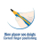 BIC Kids Jumbo Triangular Learner Pencils with Blue Barrels, Extra Large HB Graphite Pencils, Pack of 12 3