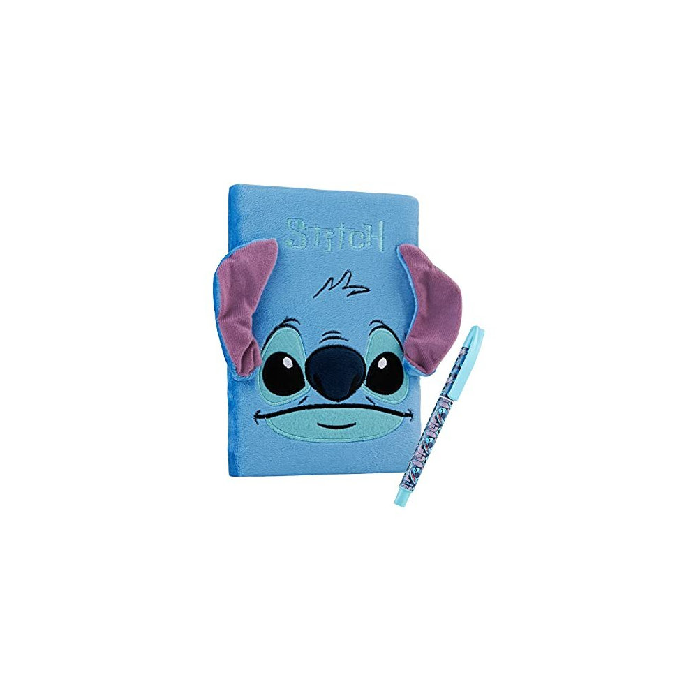 Disney Stitch Notebook, Lilo And Stitch Gift Box A5 Plush Notebook And Pen