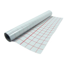 Self Adhesive Covering Film Super Clear Sticky Back Plastic Film Grid Cover Books (33cm x 5m)