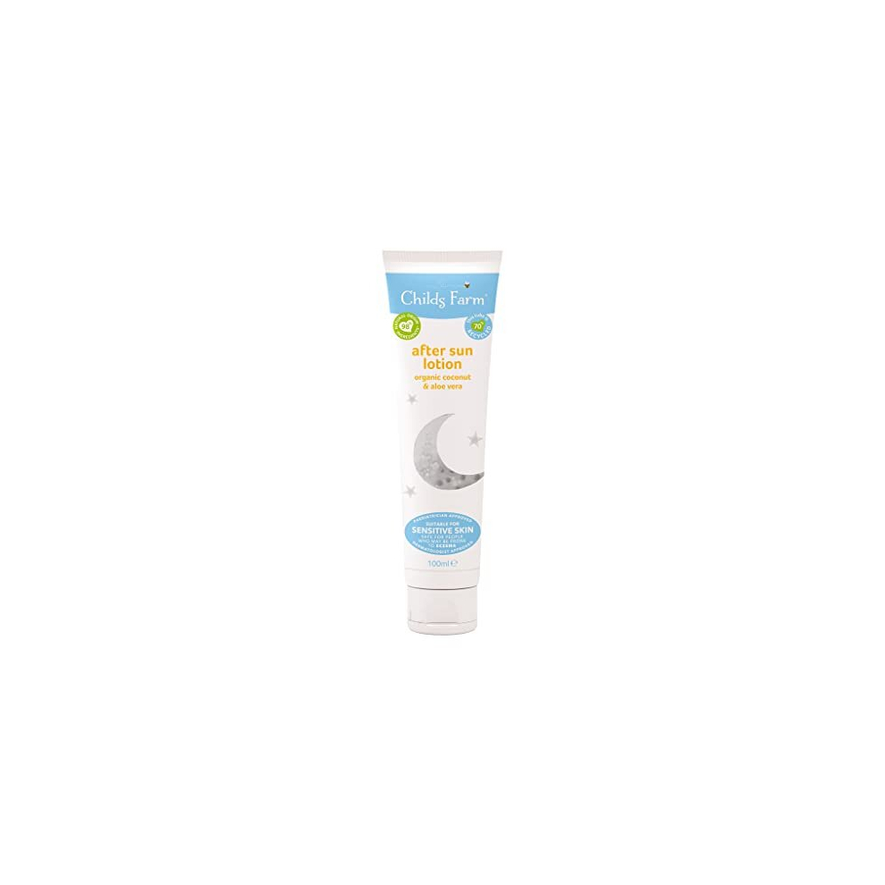 | Kids And Baby After Sun Cream 100 Ml With Organic Coconut | Soothing & Moisturising | Suitable Sensitive Skin