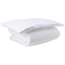 Baby's Comfort Duvet/Quilt and Pillow for Cot/Cotbed, White, 120 x 90 cm