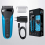 Braun Series 3 Electric Shaver For Men, Wet & Dry, UK 2 Pin Plug, 310, Black/Blue Razor Rated Which? Great Value 7