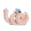 Aurora World AURORA, 61431, Superworm, Soft Toy, Peach 4