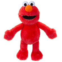 Elmo 467195 Elmo Large Officially Licensed Plush, Multicolour, 30cm