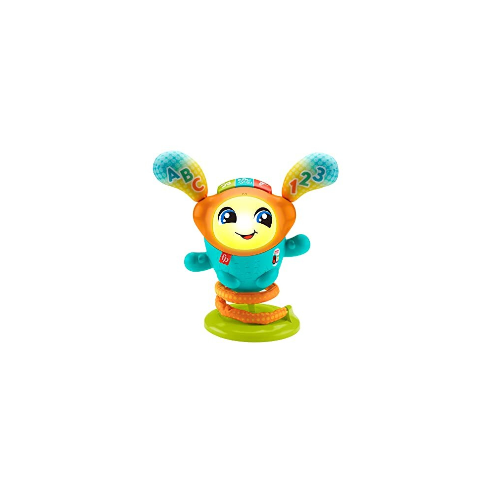 Fisher-Price Dj Bouncin' Beats, Interactive Musical Learning Toy With Lights And Bouncing Action For Babies And Toddlers, Hjp92