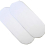 - Pair of 100% Cotton Moses Basket Fitted Sheets - Baby Cradle Sheets, Bassinet Fitted Sheets - 35x75cm - White 1