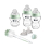 Tommee Tippee Closer to Nature Clear Glass Baby Bottle Starter Set 1