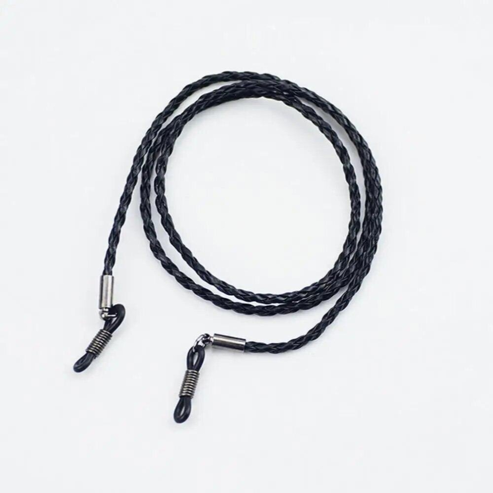 PU Leather Eyeglasses Sunglasses Eyewear Spectacle Lanyard Cords Chain Black/Brown/Purple/Red