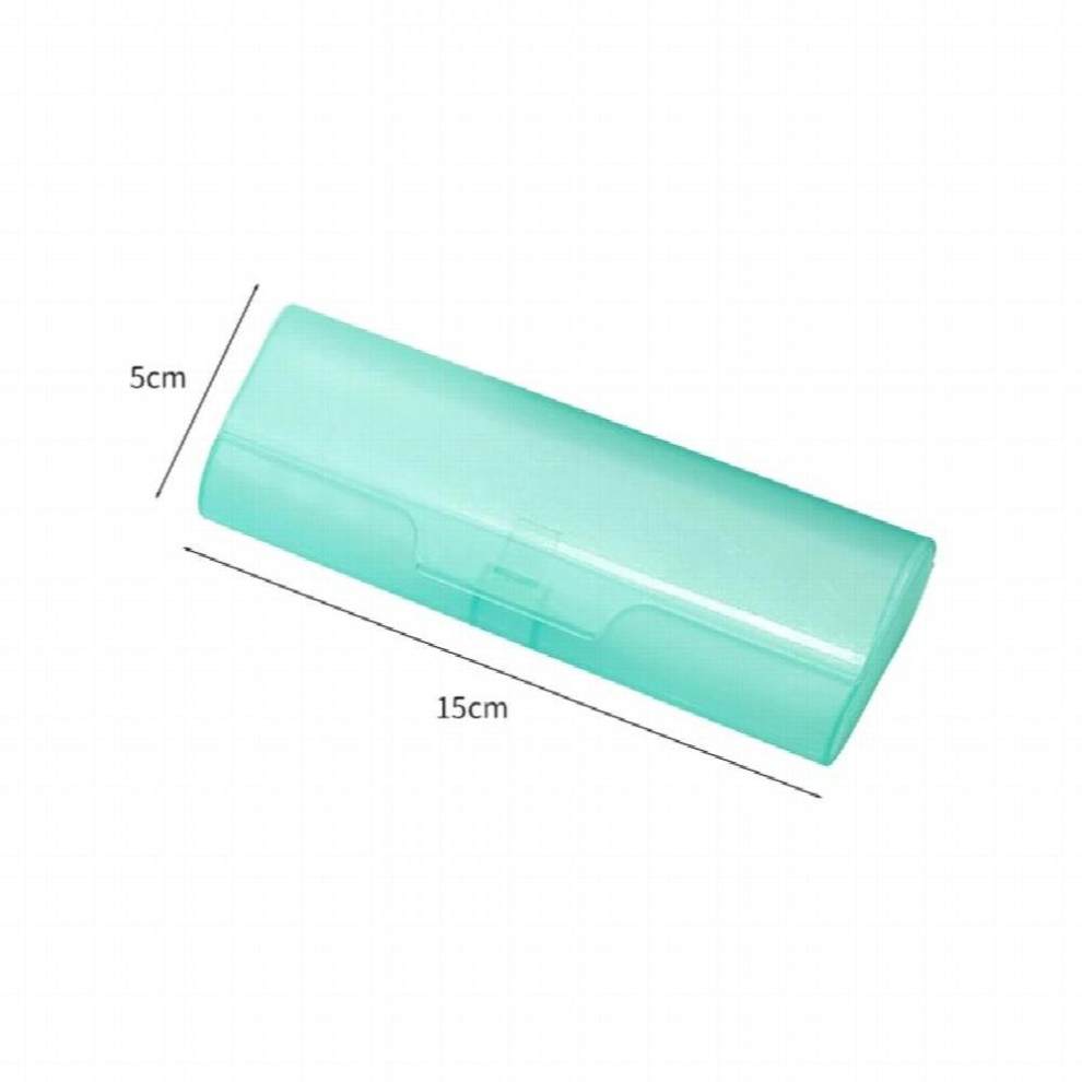Portable PVC Transparent Eyeglasses Case Sunglasses Case Creative Personality Plastic Glasses Storage Box