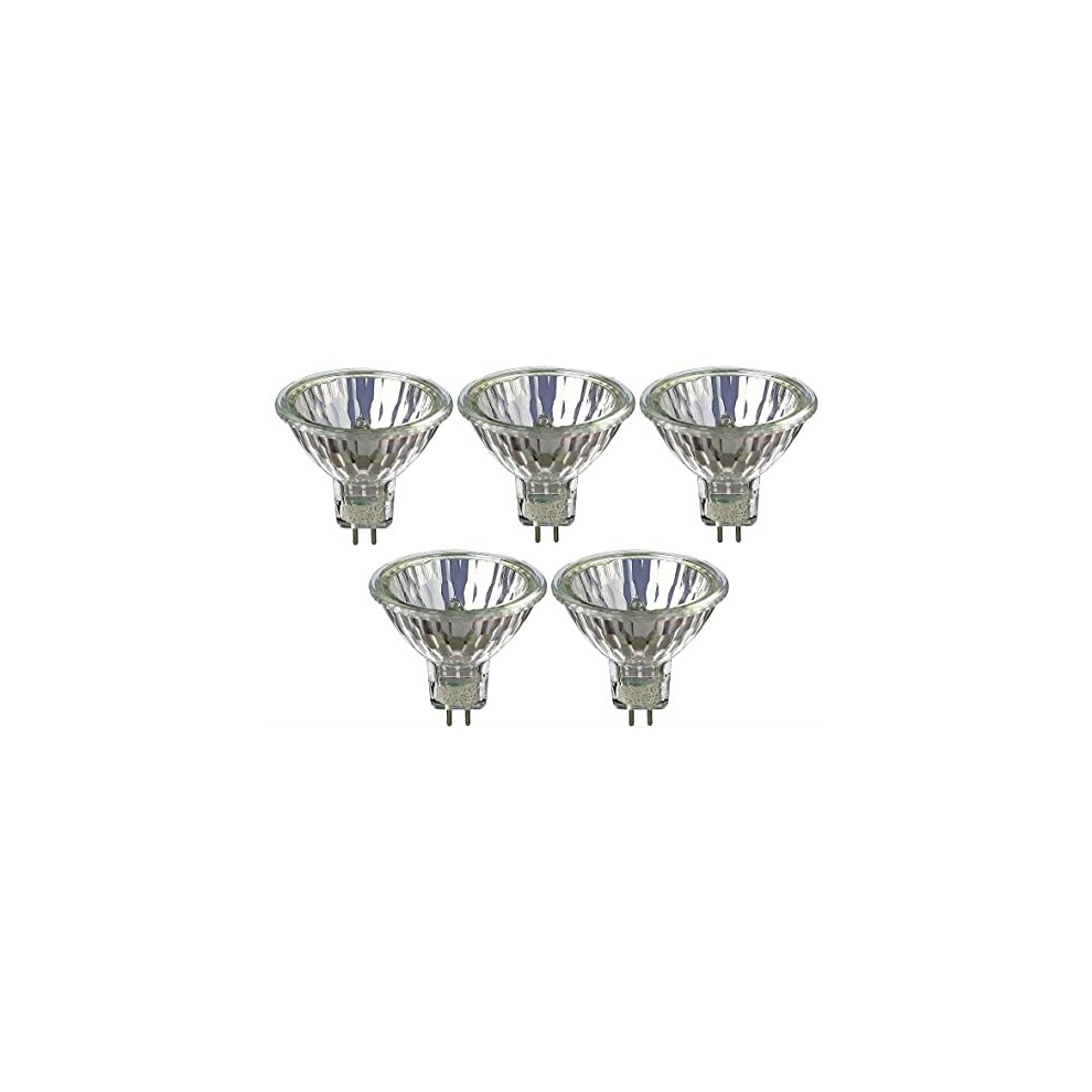 New Philips 5Pack Halogen 12V Mr16 50W Gu5.3 36D 4000Hrs Dimmable Halogen Dichroic 58845100