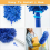 Microfiber Duster, Feather Duster Cleaning Kit with Telescoping Extension Pole 100 Inch, Reusable Bendable Dusters, Washable Lightweight Dusters for 6
