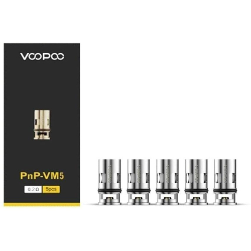 VOOPOO PnP VM5 0.2Ω Replacement Coils - Pack of 5