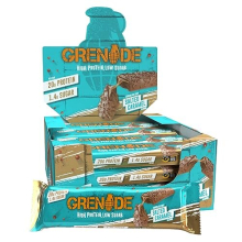 High Protein, Low Sugar Bar - Chocolate Chip Salted Caramel, 12 x 60 g