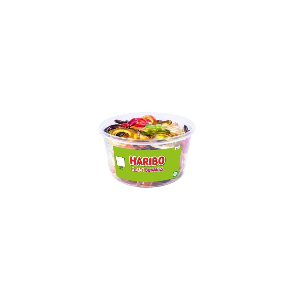 Haribo Giant Dummies X 60 Pieces Sweets Tub