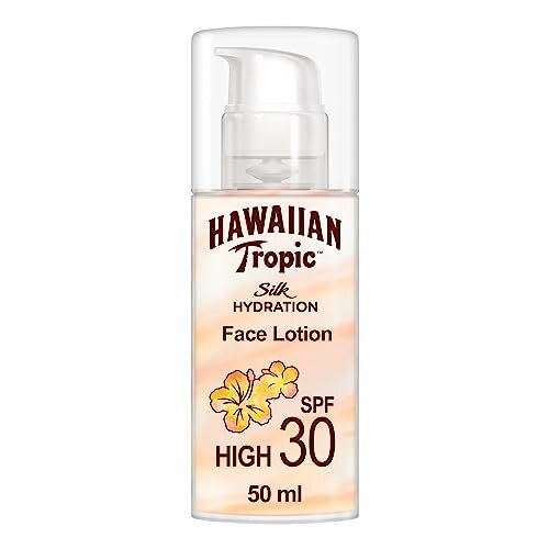 Hawaiian Tropic - Silk Hydration | Protective Sun Lotion for Face SPF 30 | 50 ml