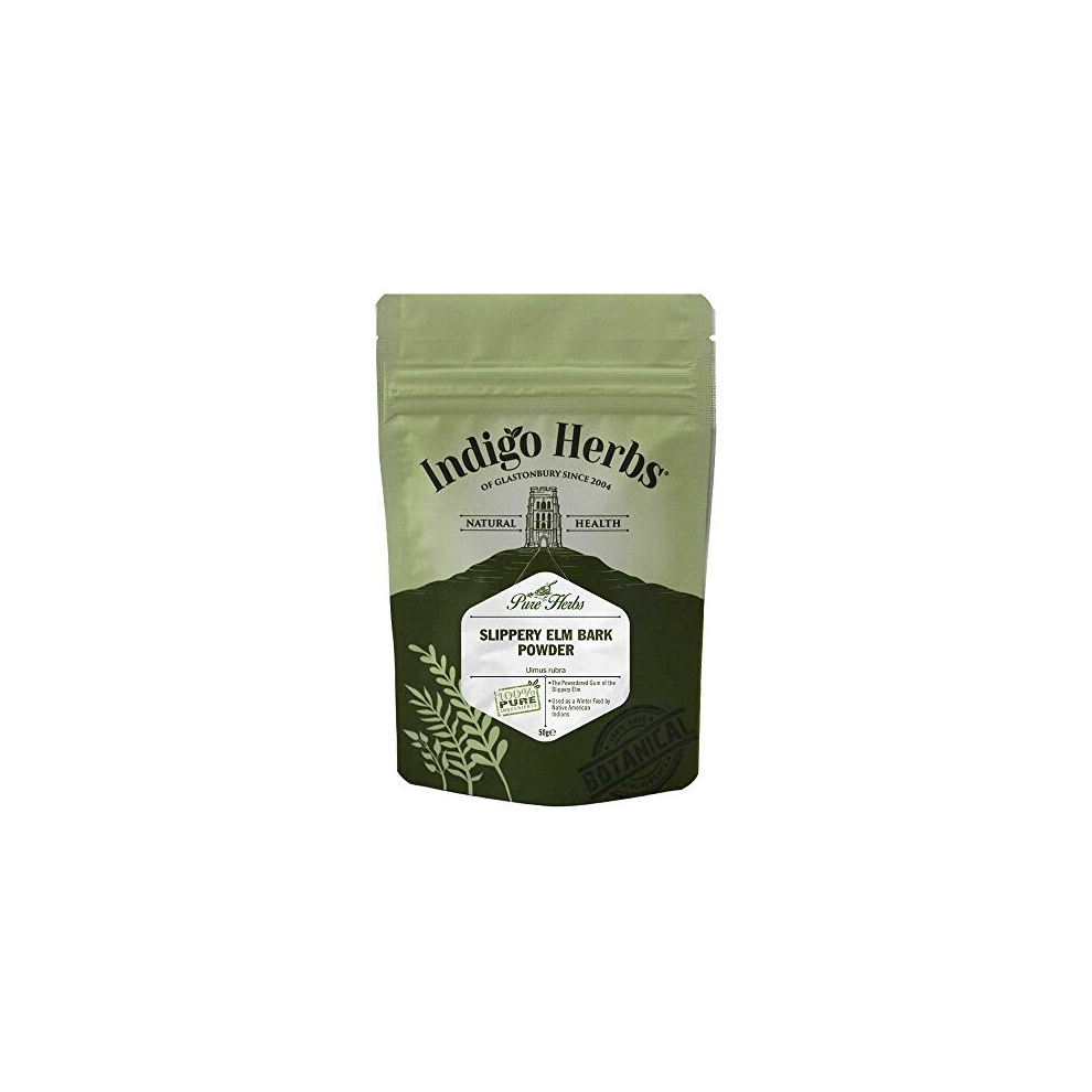 Slippery Elm Bark Powder 50g | Digestive Health Support | Vegan Pure Powder