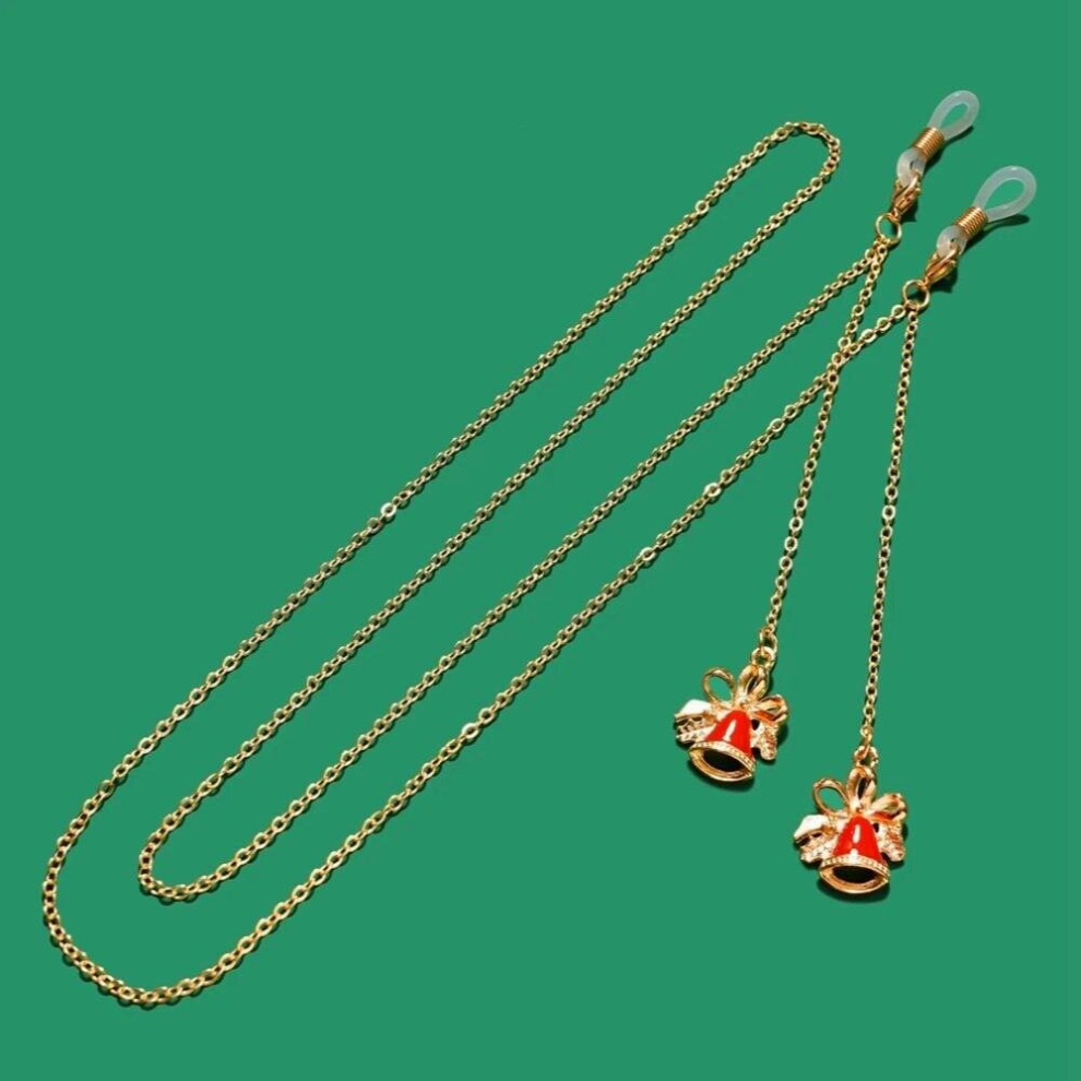 Pendant Glasses Chains Christmas Eyeglasses Sunglasses Spectacles Metal Mask Chain Holder Cord Lanyard Xmas