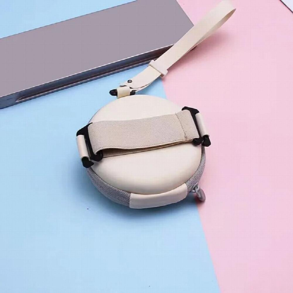 Portable Folding Sunglasses Storage Bags Round Zipper Sunglass Bag Case Outdoor Travel Dust-proof Eyewear Cases