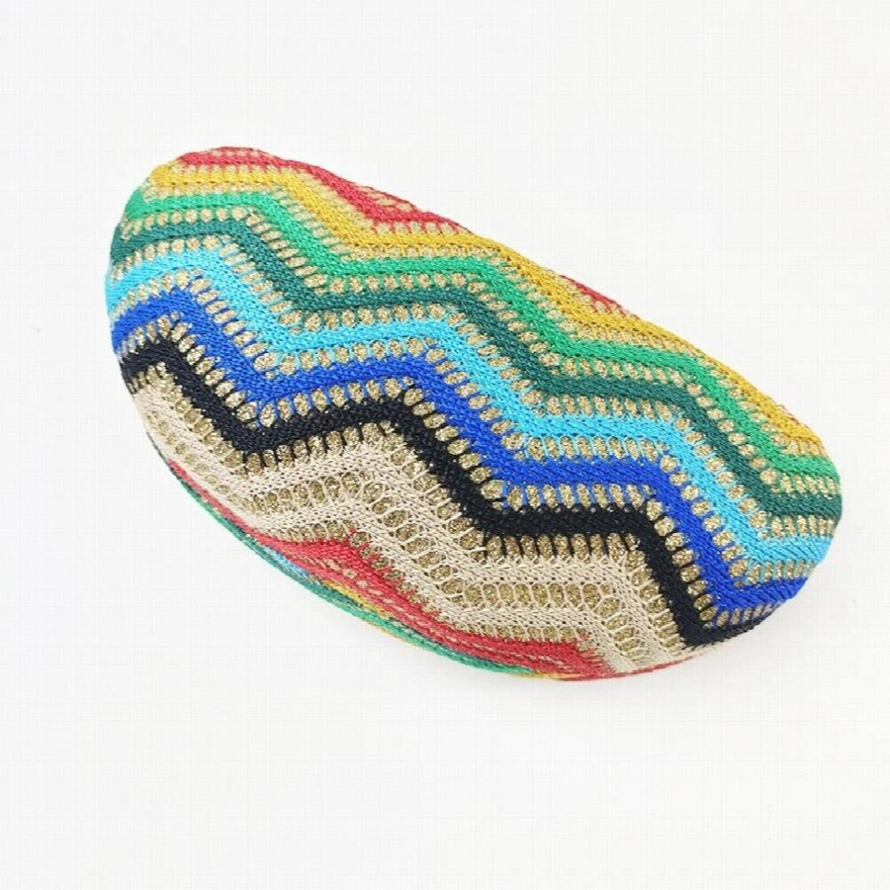 Large Sunglasses Glasses Case Hard Shell Eyewear Box Bohemian Style Eyeglasses Storage Container