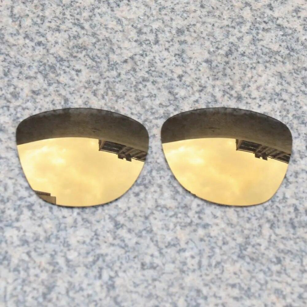 E.O.S Polarized Enhanced Replacement?Lenses?for?Oakley?Frogskins Sunglasses - Bronze Polarized Mirror