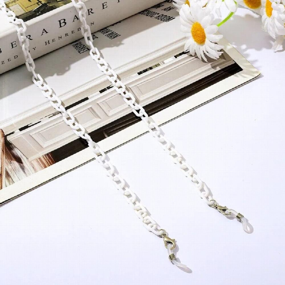 Multicoloured Resin Eyeglasses Chain Mask Chains Retro Acrylic Leopard Sunglasses Lanyards Masks Hanging Rope Eyewear Cord