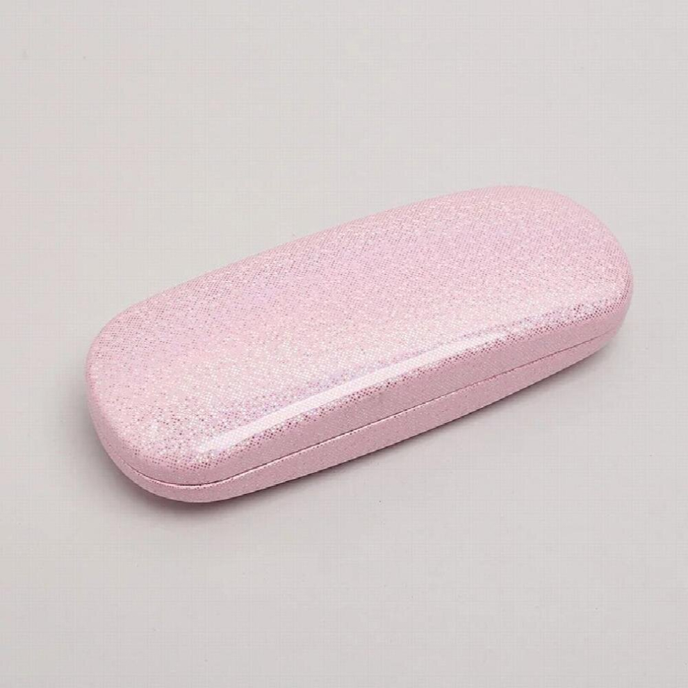 Laser PU Optical Glasses Protection Case Pink Bling Student Girls Eyewear Sunglasses Storage Box Organization Women