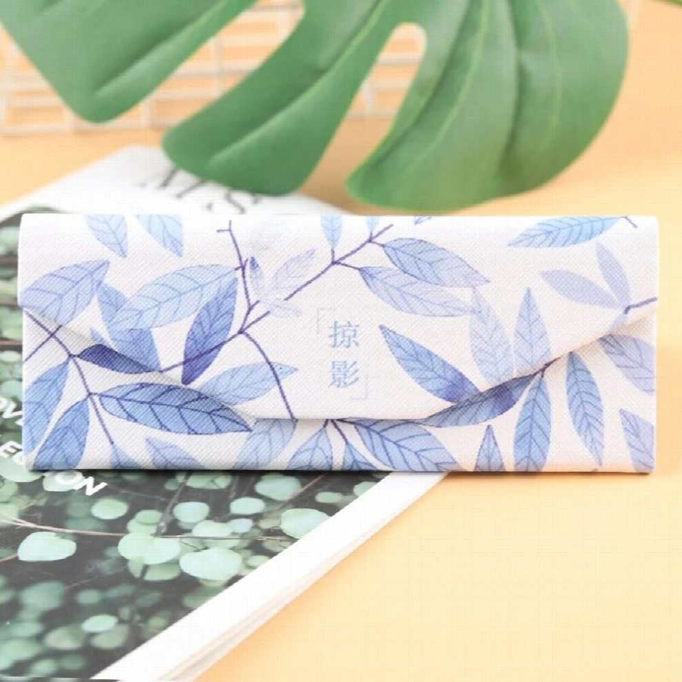 Triangular Foldable Glasses Case Cartoon Animal nature Eyeglasses Sunglasses Storage Box Students Glasses Box