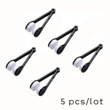 5 Pcs Portable Multifunctional Glasses Cleaning Rub Eyeglass Sunglasses Spectacles Microfiber Cleaner Brushes Wiping Tools Mini