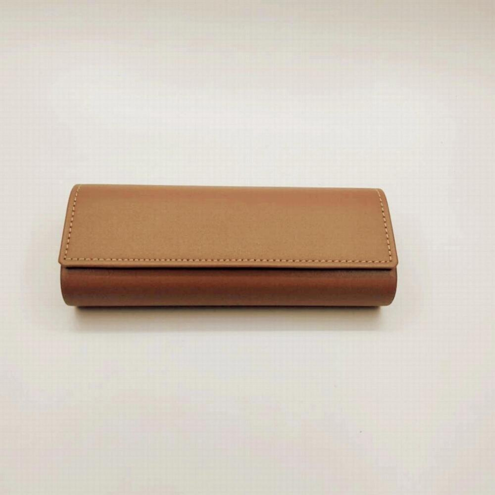 Leather Sunglasses Case Fashionable and Generous Myopia Leather Glasses Case Eyeglasses Case Reading Glasses Box Glasses Pouch