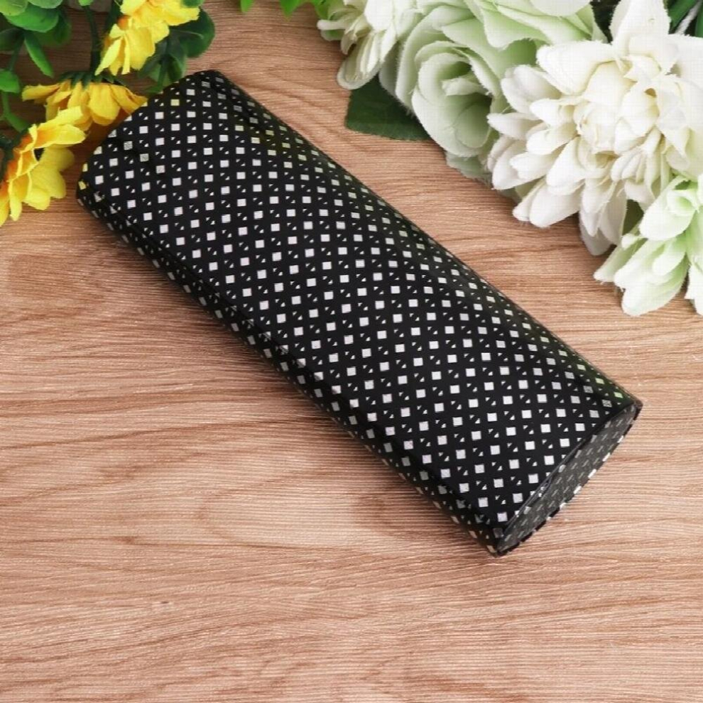 Portable Oval Hard Case Glasses Package Sunglasses Storage Box Magnetic Closure L4ME