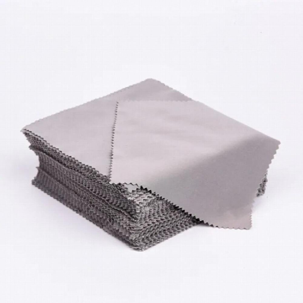 Grey 50Pcs/Lot Sunglasses Rags Microfiber Glasses Cleaning Cloth Phone Lens Wipes Eyeglass Cleaner For Camera Computer Screen Women