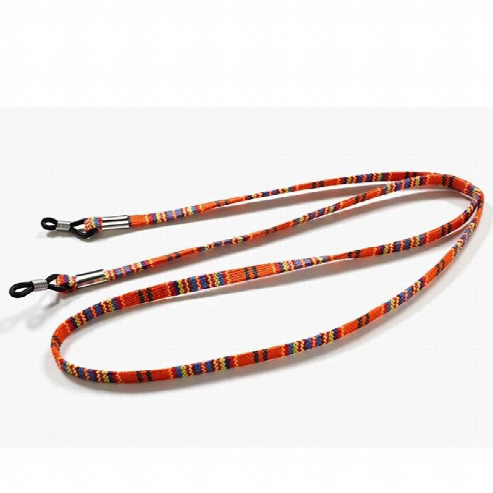 Multicoloured 10Pcs 5Mm Retro Eyeglass Sunglasses Cotton Neck String Cord Retainer Strap Eyewear Lanyard Holder
