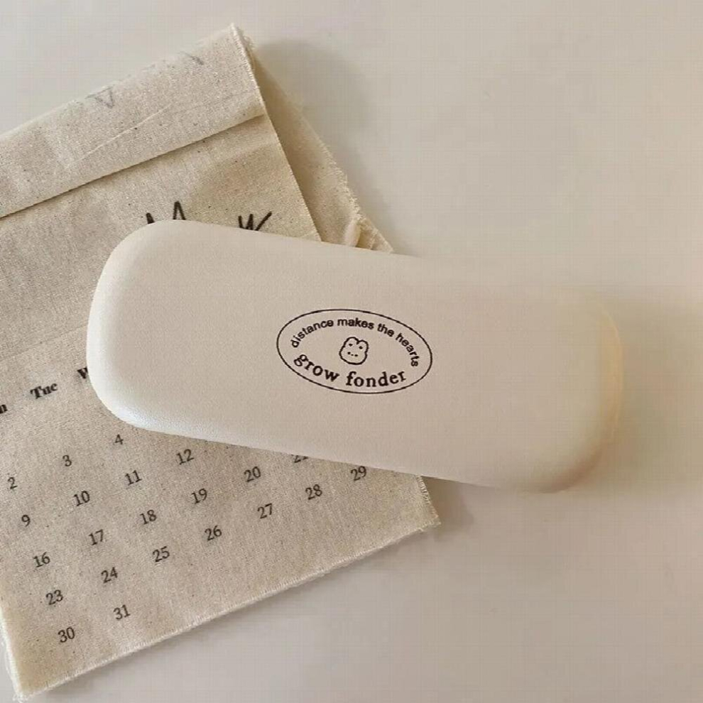 Girls Glasses Case Japanese Ins Sunglasses Storage Box PU Portable Cartoon Glasses Case Storage Box Sunglasses Case for Children