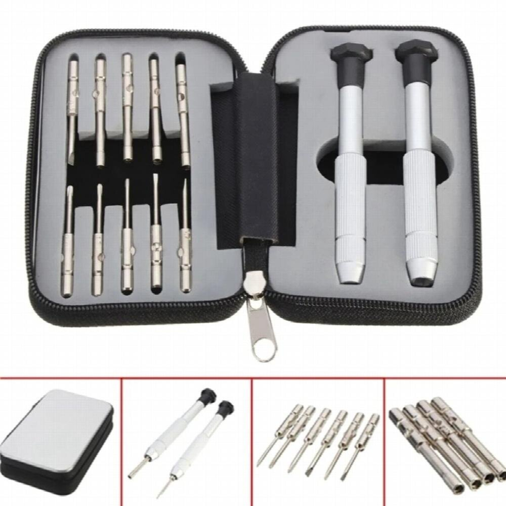 Eyeglass Screwdriver Portable Aluminum Alloy Screwdriver Eyeglass Sunglasses Watch Screwdriver Repair Kit Tools 885672084127