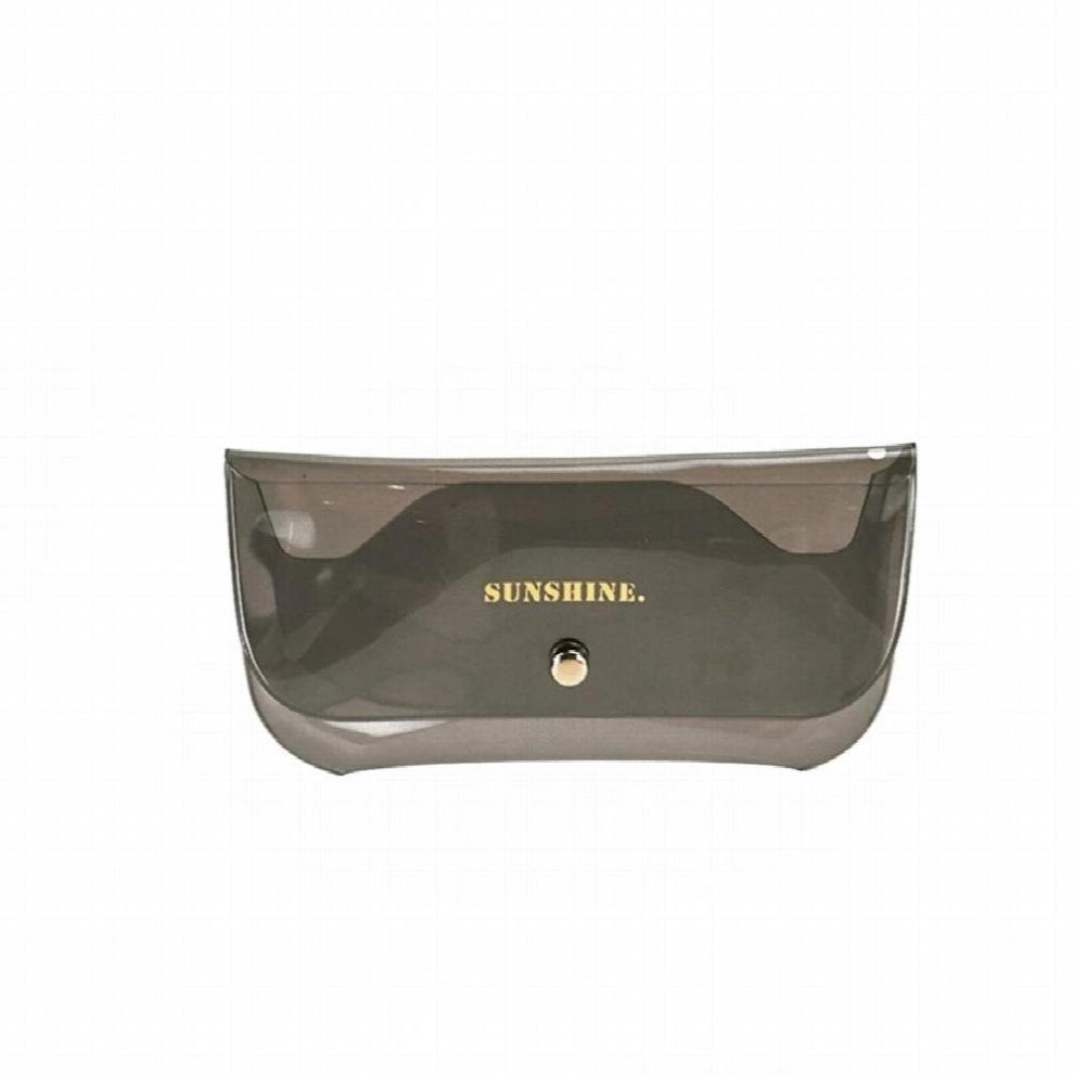 INS Jelly Glasses Case Simplicity Snap Glasses Case Portable Sunglasses Storage Box PVC Eye Glasses Container Cover