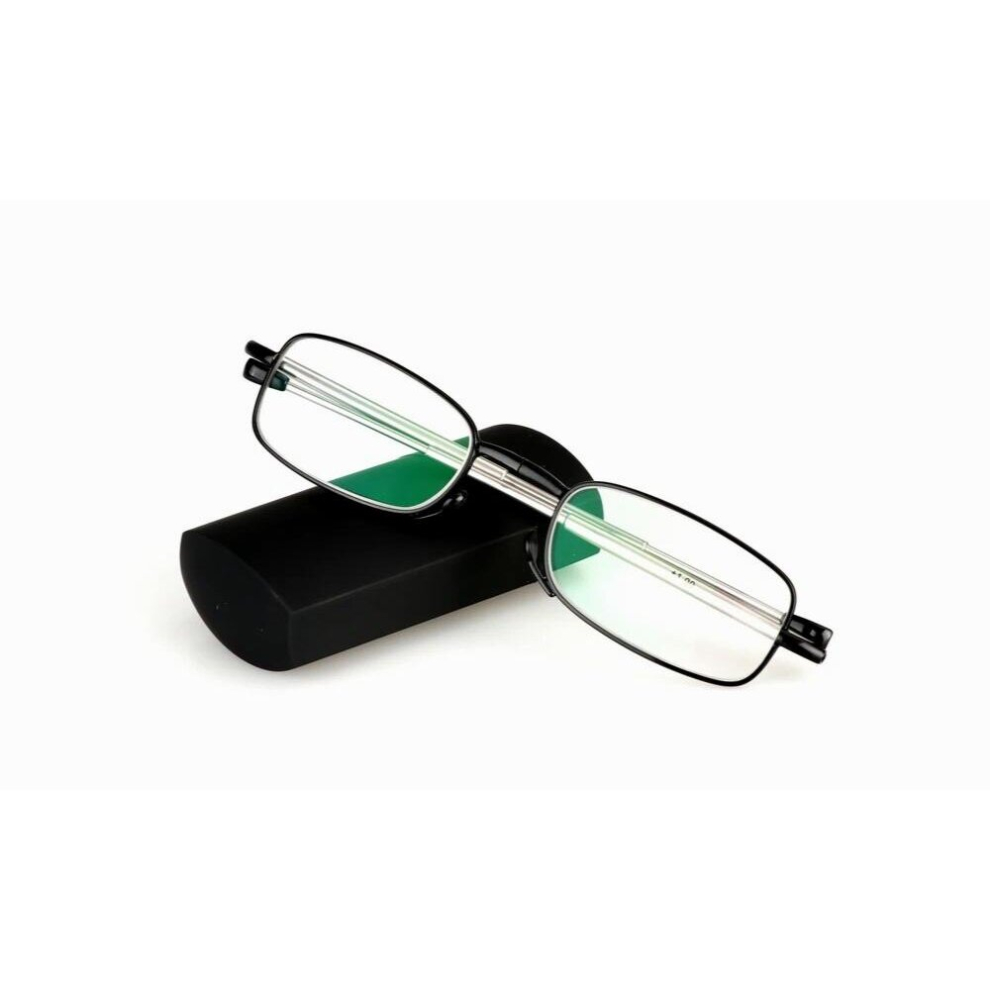 Mini Transition Sun Photochromic Read Glasses Foldable Read Glasses Folding Reading Glasses Women Men With Case