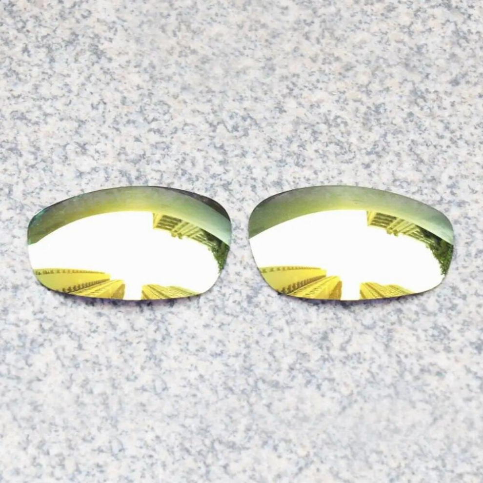 E.O.S Polarized Enhanced Replacement?Lenses?for?Oakley?Split Jacket Sunglasses - 24K Polarized Mirror