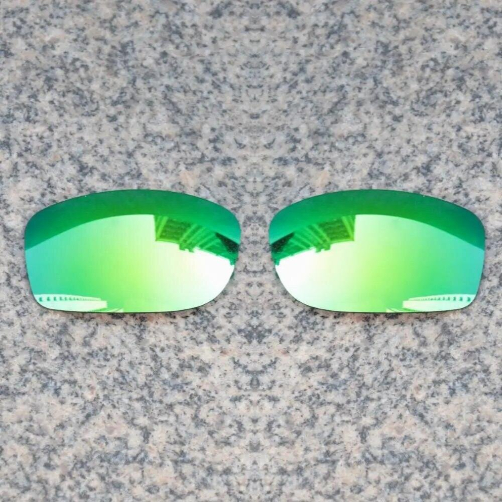 E.O.S Polarized Enhanced Replacement?Lenses?for?Oakley?Fives Squared Sunglasses - Emerald Green Polarized Mirror