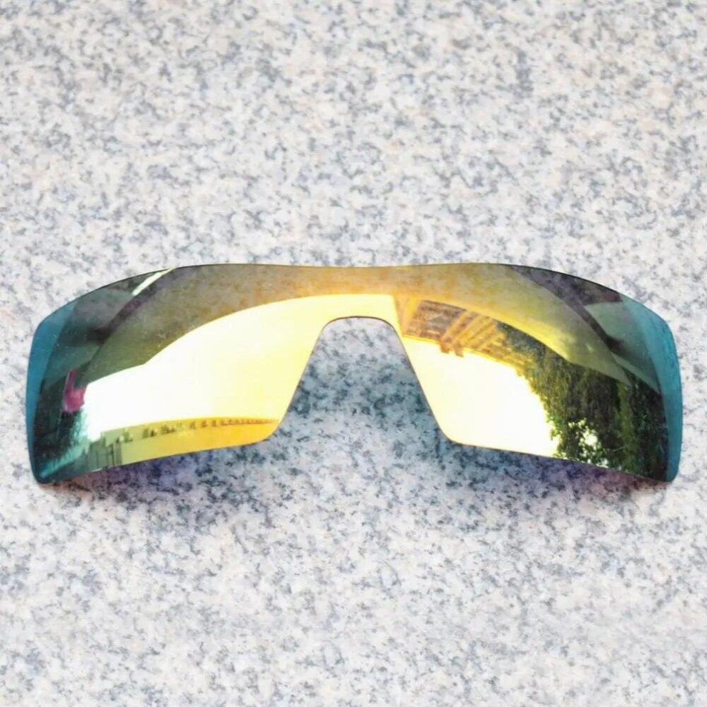 E.O.S Polarized Enhanced Replacement?Lenses?for?Oakley?Oil Rig Sunglasses - Fire Red Polarized Mirror