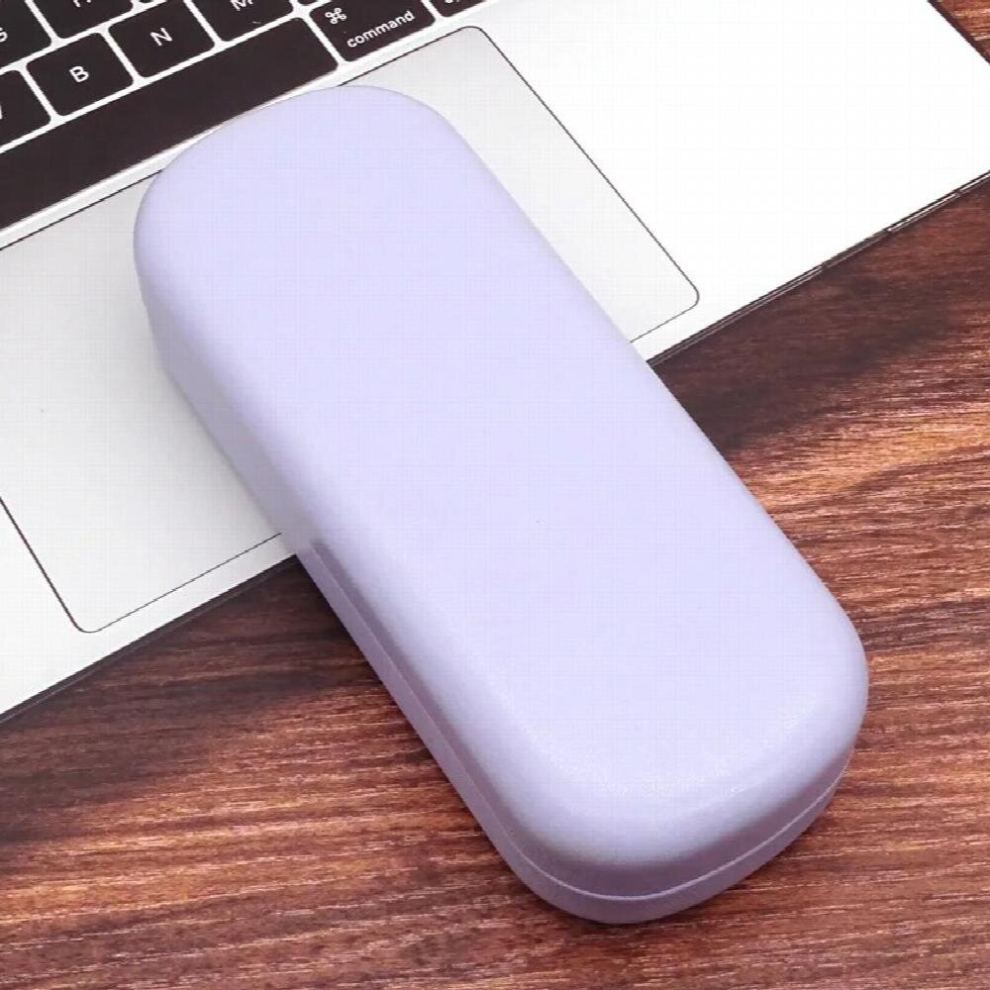 Leather Glasses Case Square Hard Spectacle Case Sunglasses Case Matte Sunglasses Bag Sun Case Waterproof Glasses Pocket