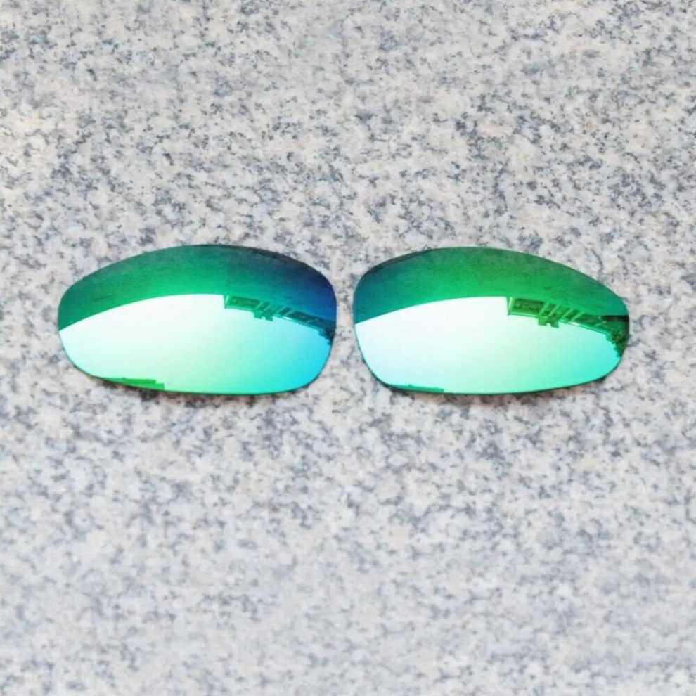 Multicoloured E.o.s Polarized Enhanced Replacement?Lenses?For?Oakley?Juliet Sunglasses - Emerald Green Polarized Mirror