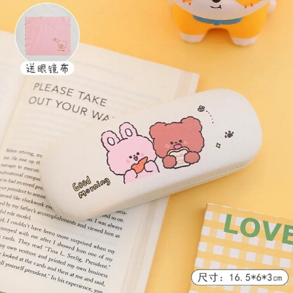 1PC Hard Frame Eyewear Cases Sunglasses Reading Glasses Carry Bag Hard Box Travel Waterproof Pouch Case Eye Contacts Case