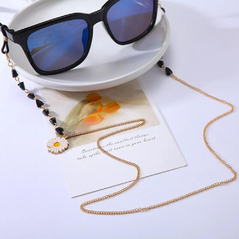 Chains for Masks Woman Glasses Chain Female Hanging Neck Crystal Star Mask Chain Sunglasses Chain Women and Men