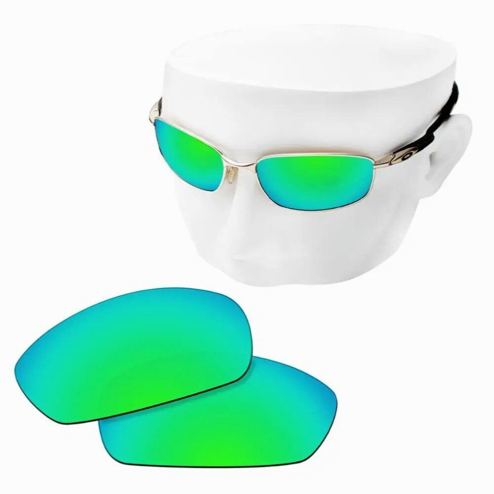 Polarized Replacement Lenses of Green Mirror for-Oakley Blender OO4059 Sunglasses