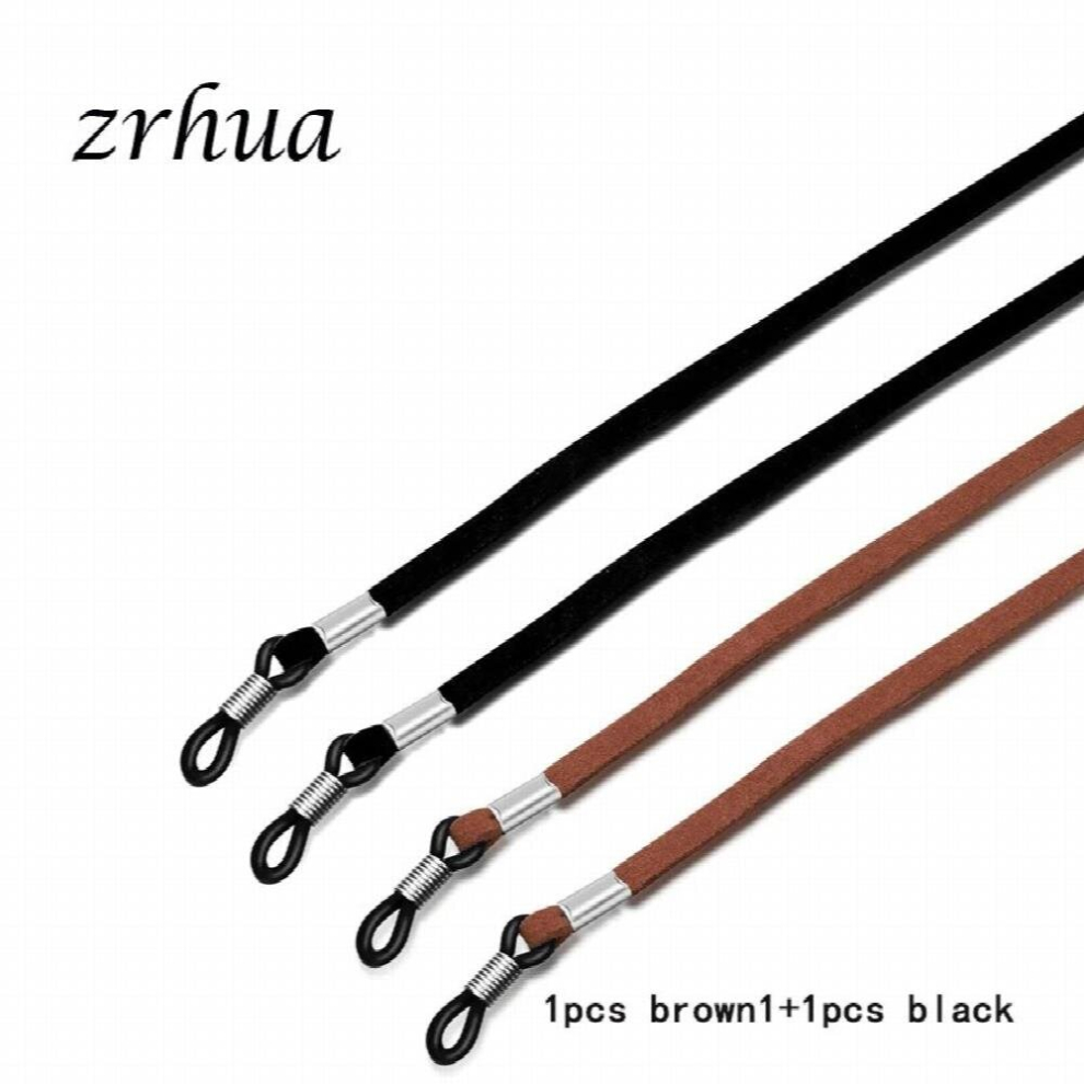 Multicoloured 2Pcs Eyewear Eyeglasses Retainer Sunglasses Lanyard Strap Necklace Eyeglass Glasses Chain Cord Reading Glasses Strap Decoration