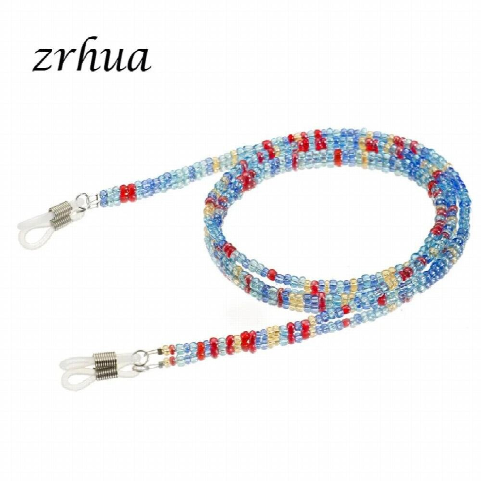 ZRHUA Womens glass Beaded Eyeglass Chains Sunglasses Reading Glasses Chain Eyewears Cord Holder neck strap Rope