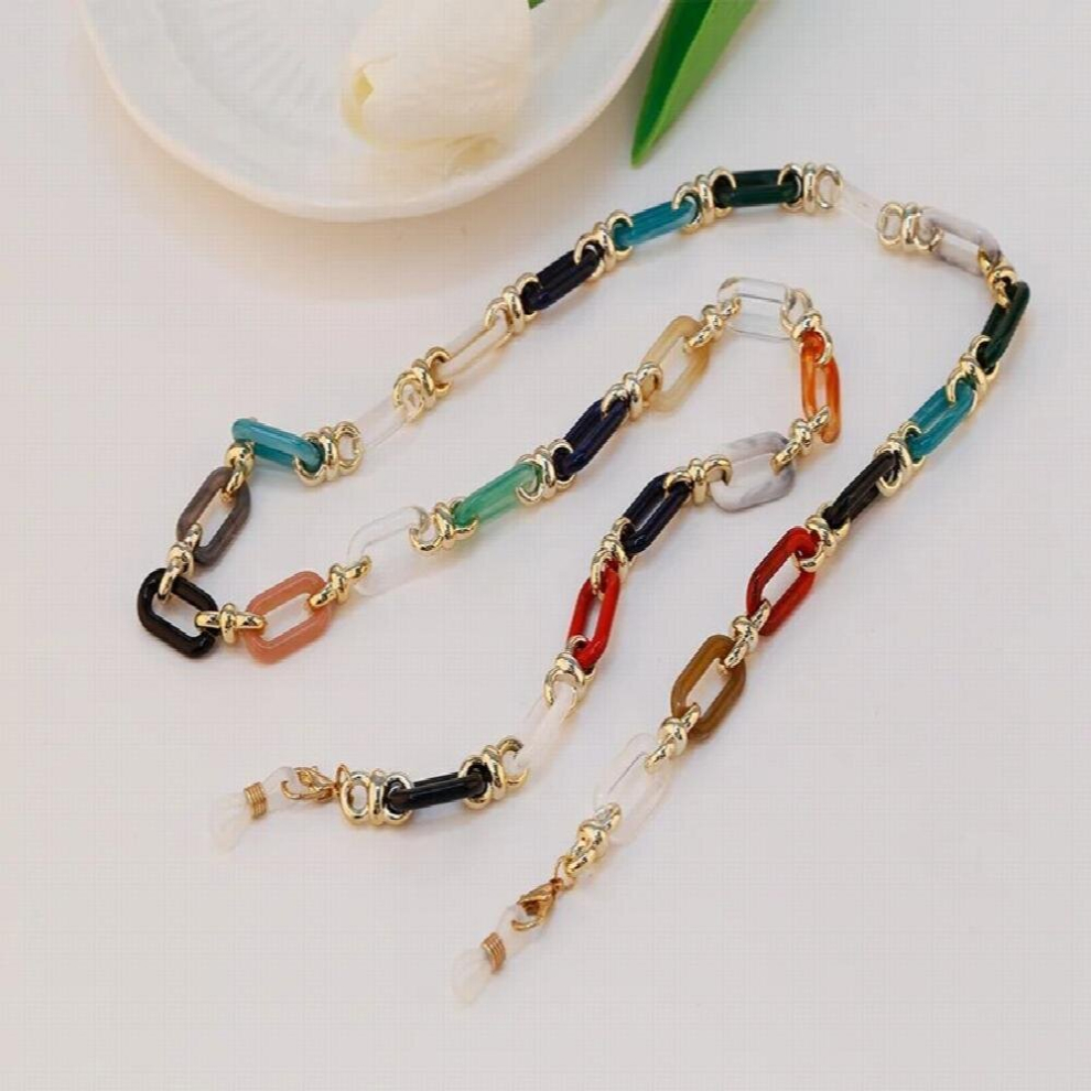 Acrylic Chain Navy Tortoiseshell Eyeglasses Accessories Sunglasses Masks Popularity Ropes Decorative