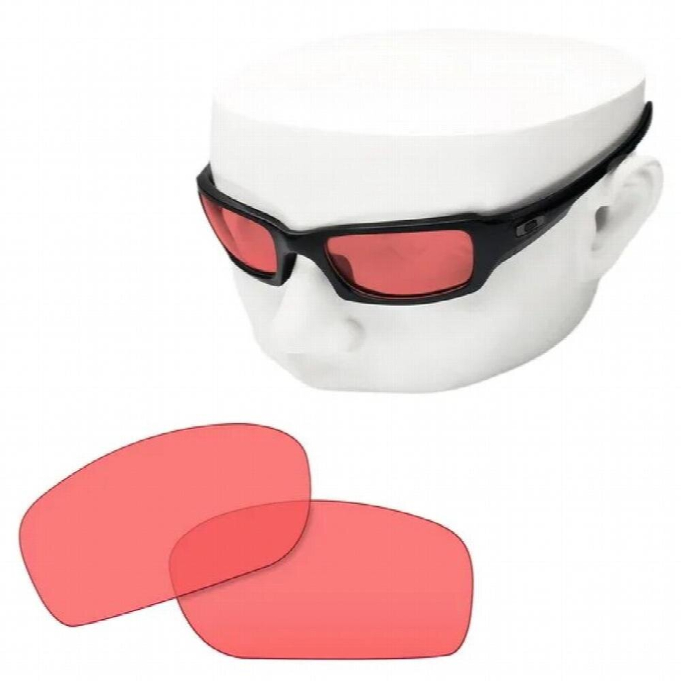 Replacement Lenses of HD Pink for-Oakley Fives Squared Sunglasses