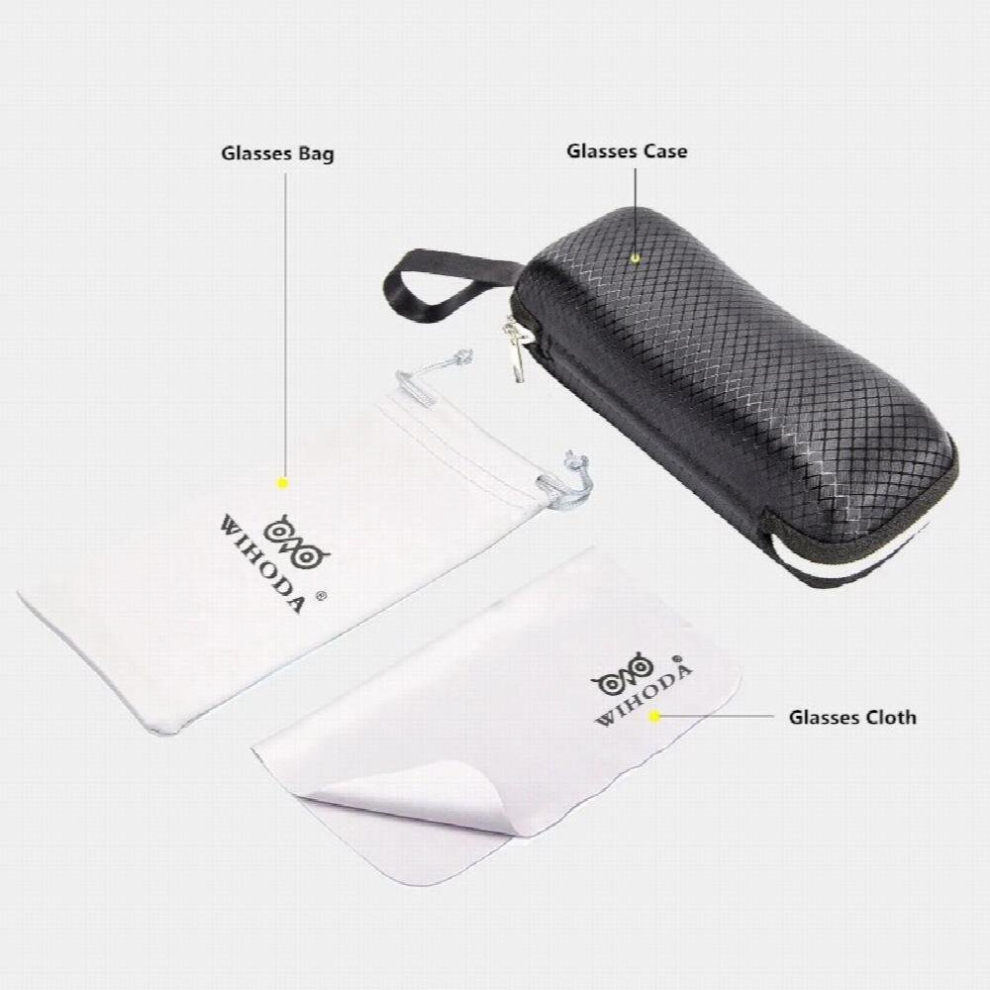 Glasses , Sunglasses , Optical Eyeglasses cases, Clean Cloth, Fiber Bag Accessories